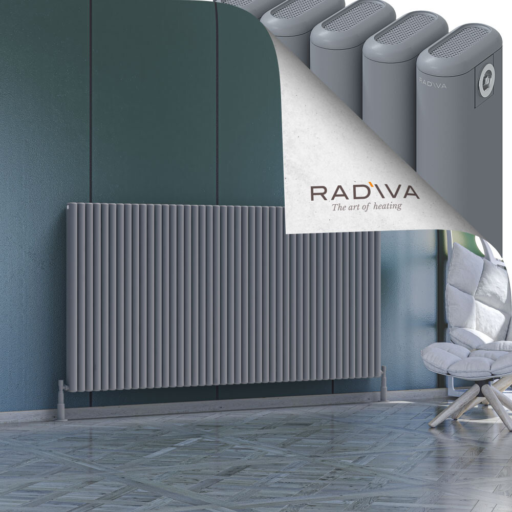 Kotto Aluminium Radiator 1000x1976 Grey - 1