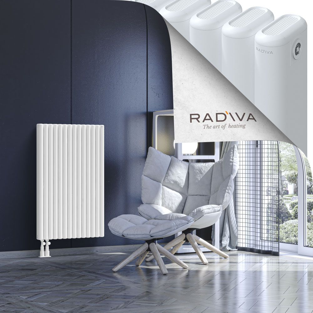 Kotto Aluminium Radiator 1000x626 White - 3