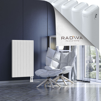 Kotto Aluminium Radiator 1000x626 White Bottom Right 50mm