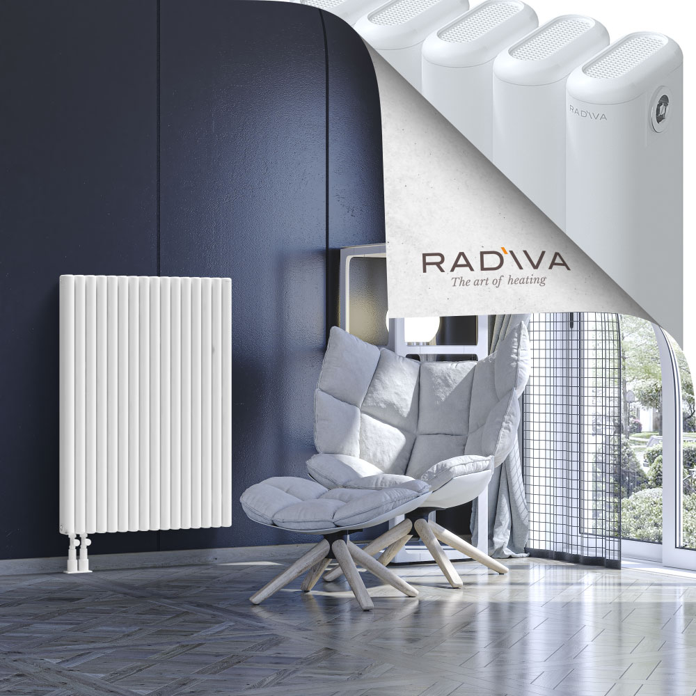 Kotto Aluminium Radiator 1000x716 White - 3