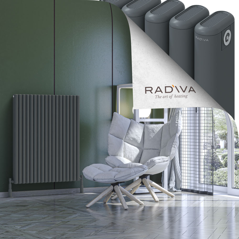 Kotto Aluminium Radiator 1000x806 Anthracite 