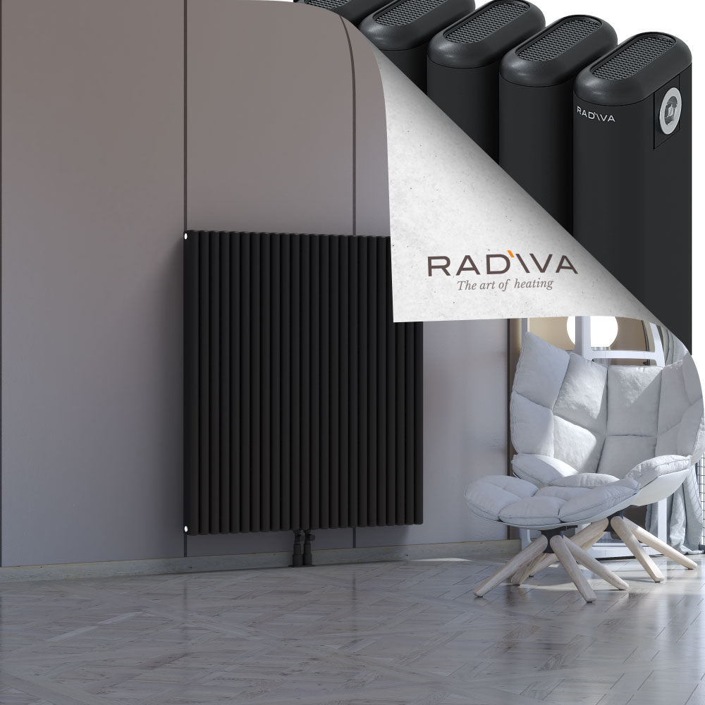 Kotto Aluminium Radiator 1200x1076 Black - 2