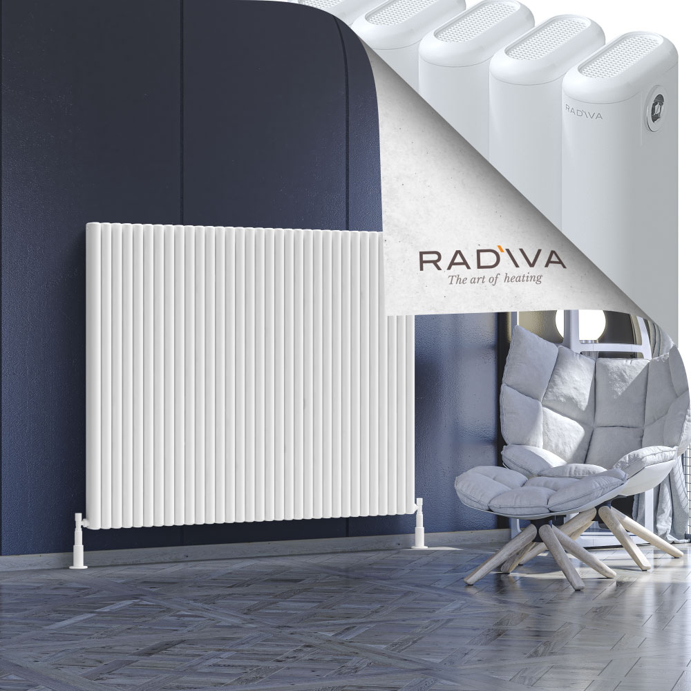 Kotto Aluminium Radiator 1200x1481 White - 1