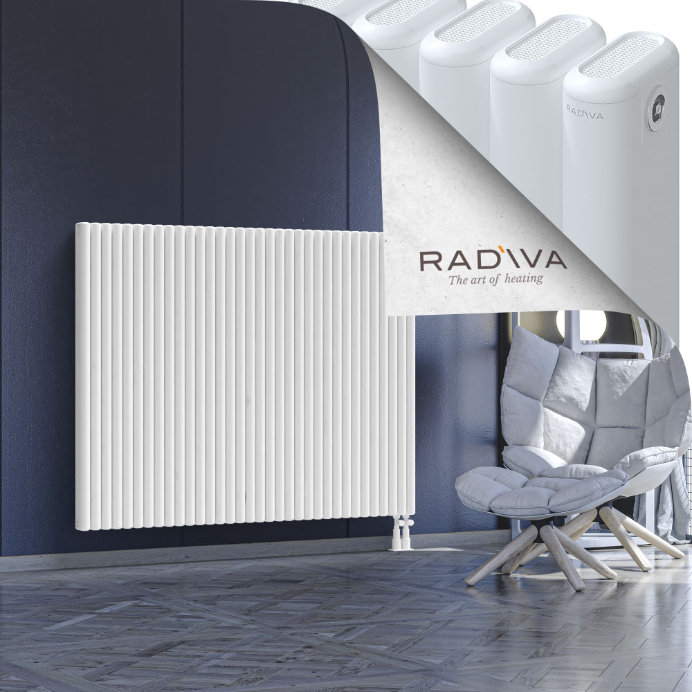 Kotto Aluminium Radiator 1200x1526 White - 4