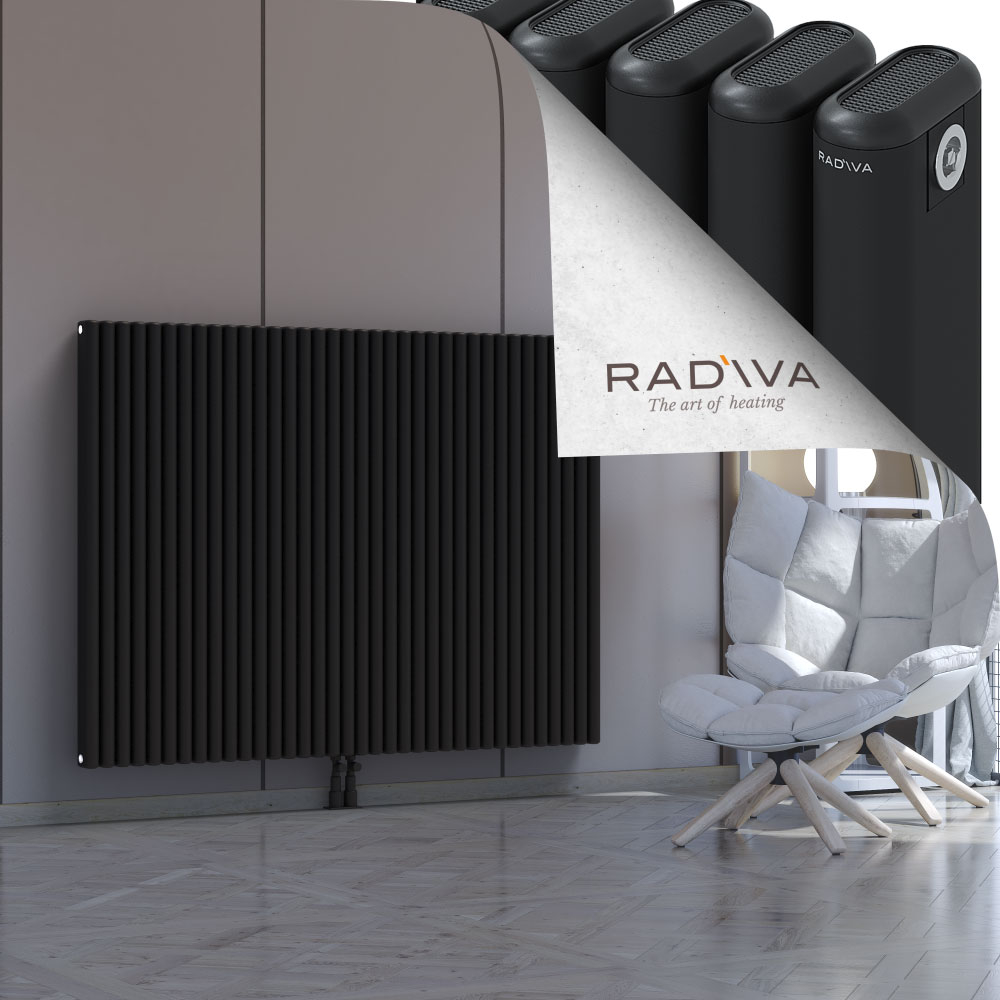 Kotto Aluminium Radiator 1200x1616 Black - 2