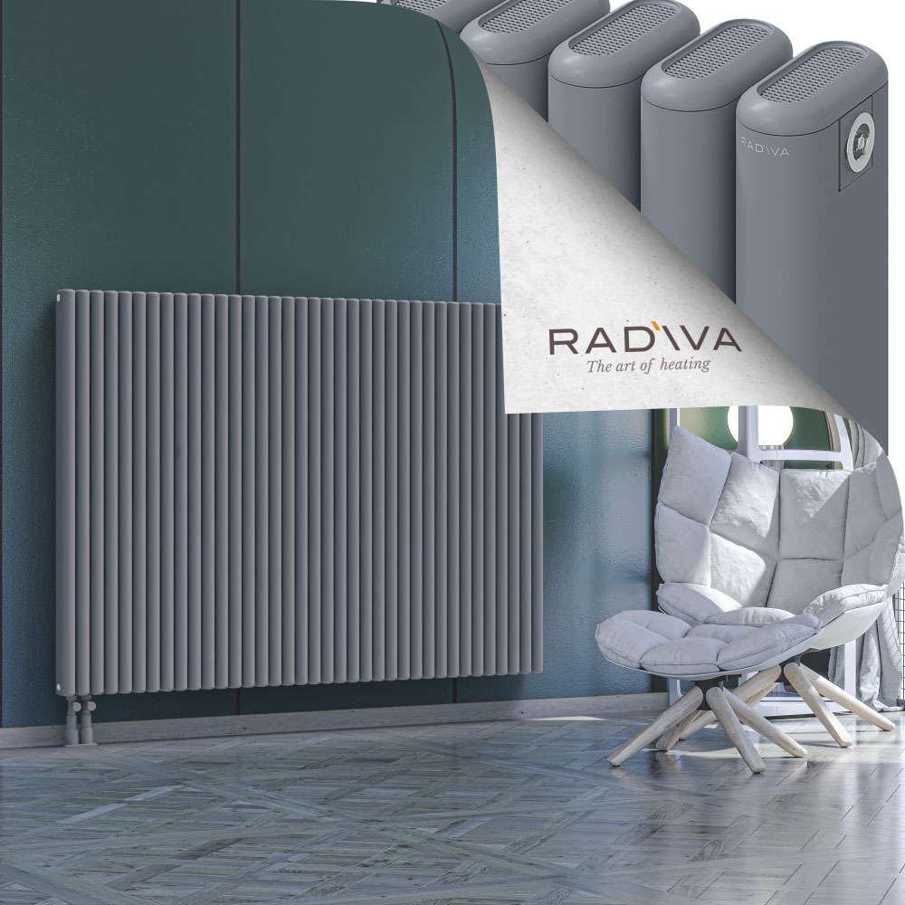 Kotto Aluminium Radiator 1200x1661 Grey - 3