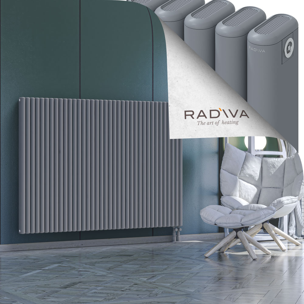 Kotto Aluminium Radiator 1200x1661 Grey - 4
