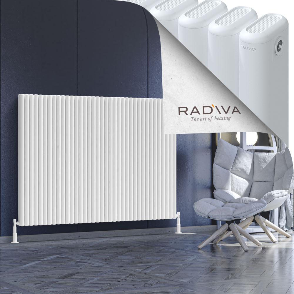 Kotto Aluminium Radiator 1200x1661 White - 1