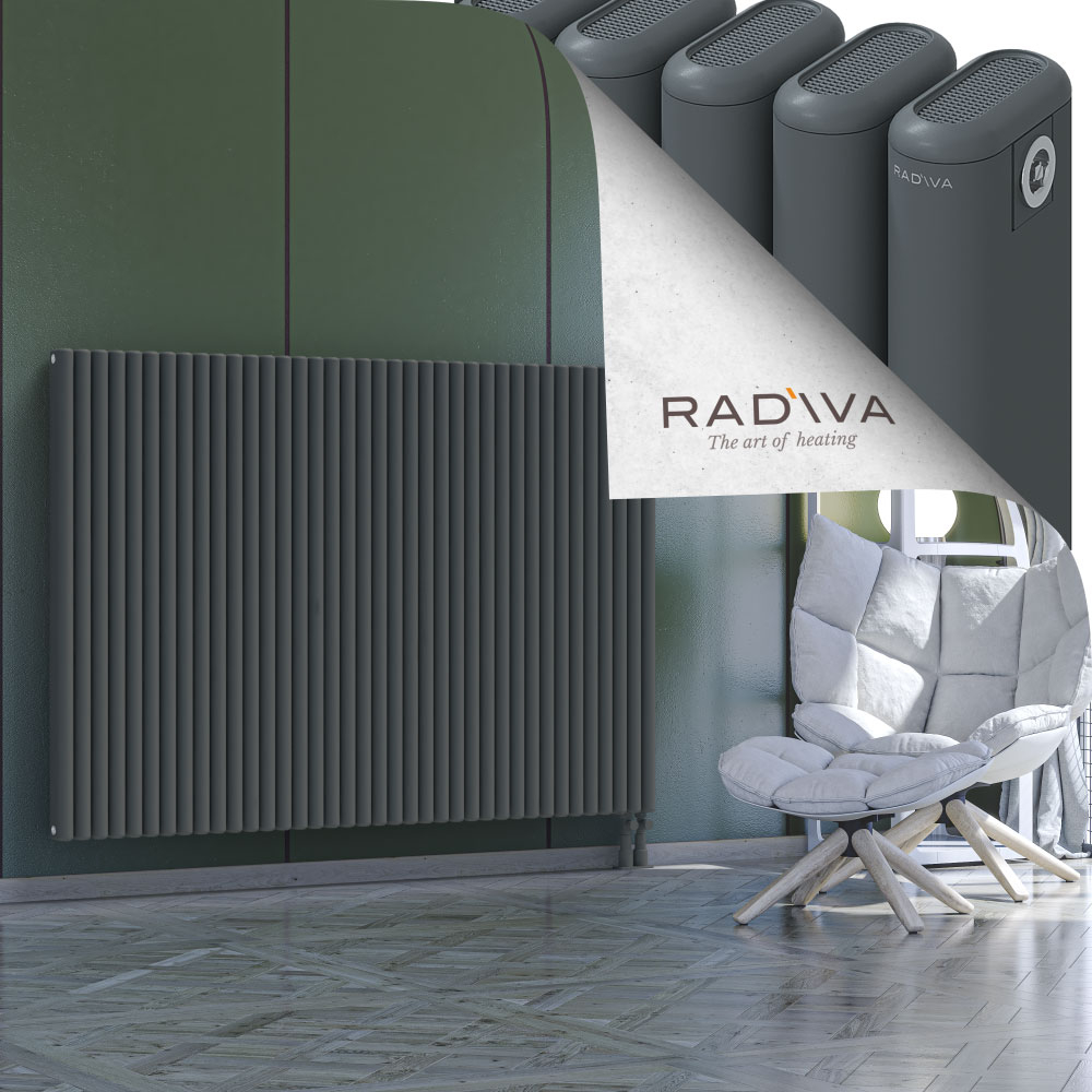 Kotto Aluminium Radiator 1200x1706 Anthracite - 4