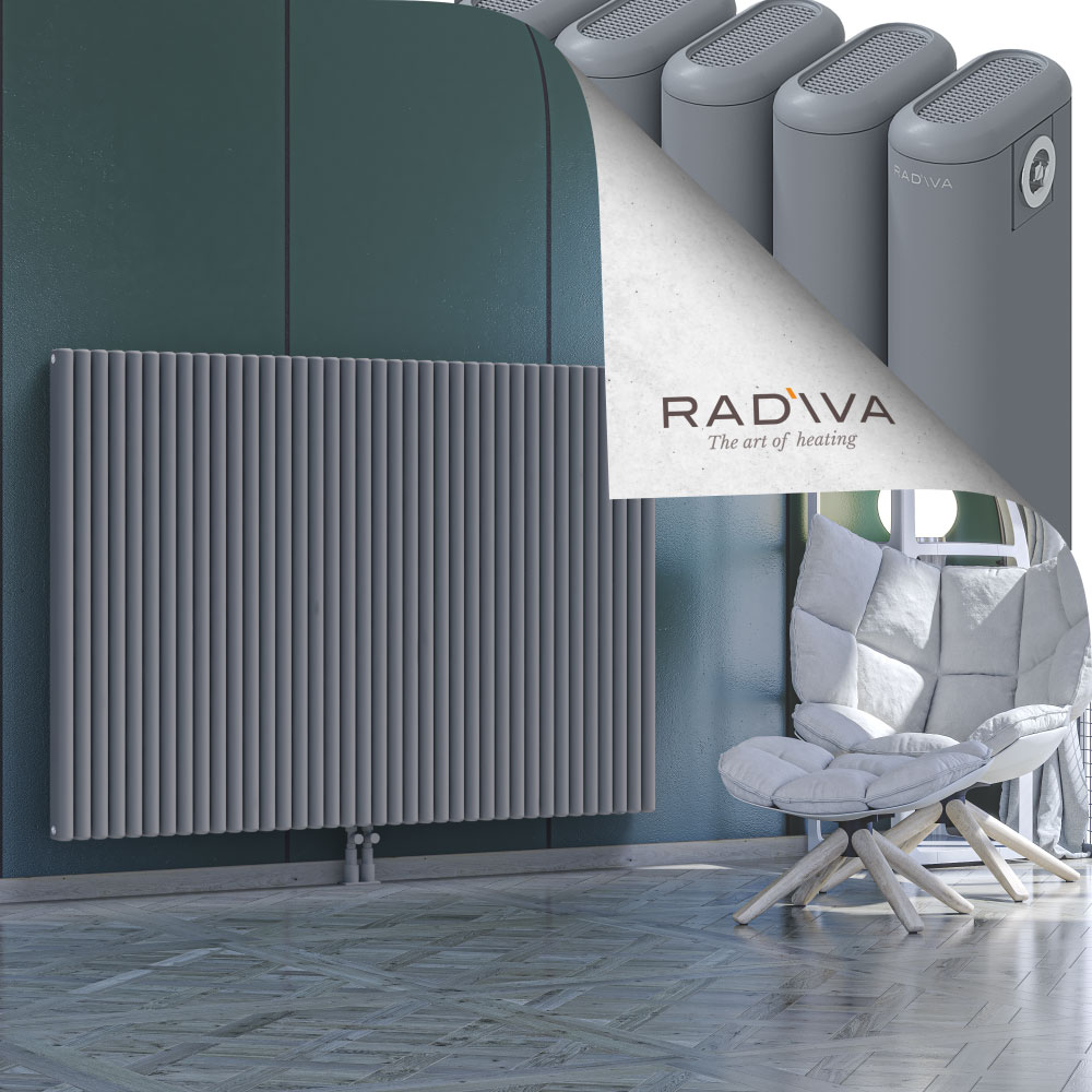 Kotto Aluminium Radiator 1200x1706 Grey - 2