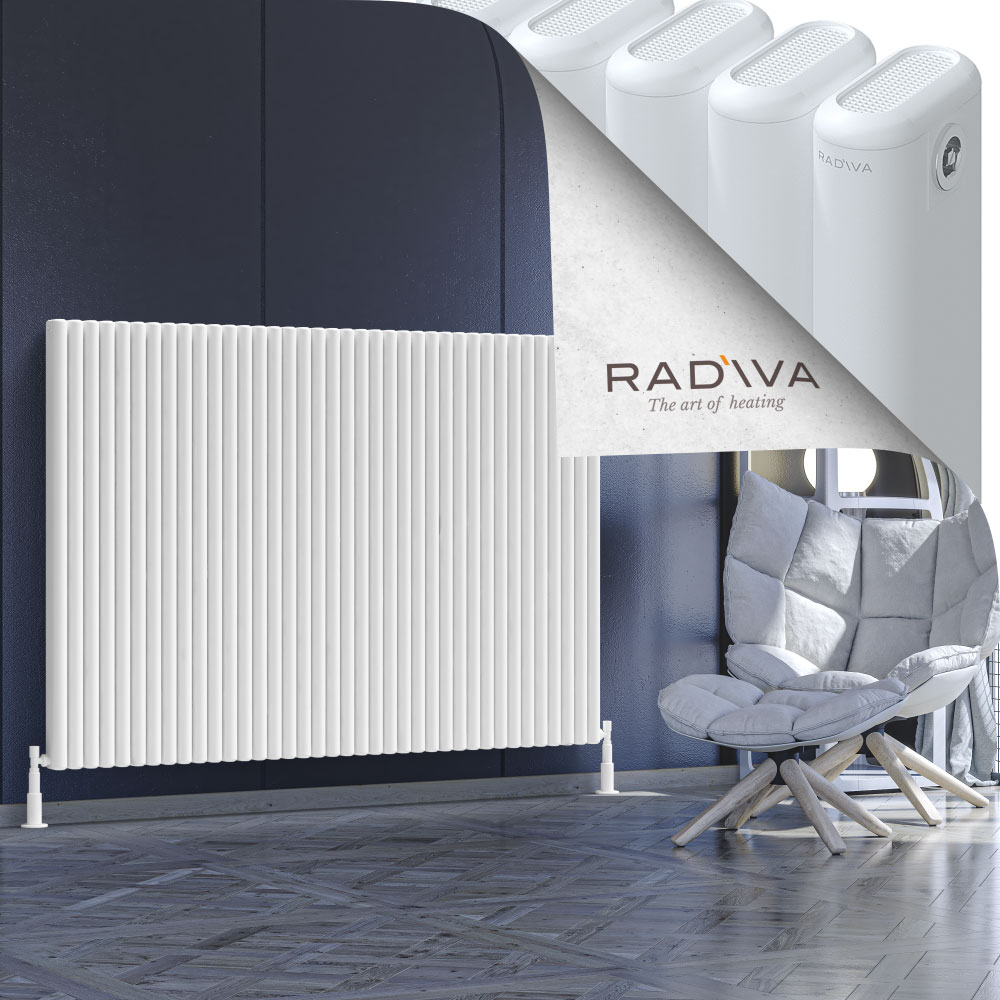 Kotto Aluminium Radiator 1200x1706 White - 1