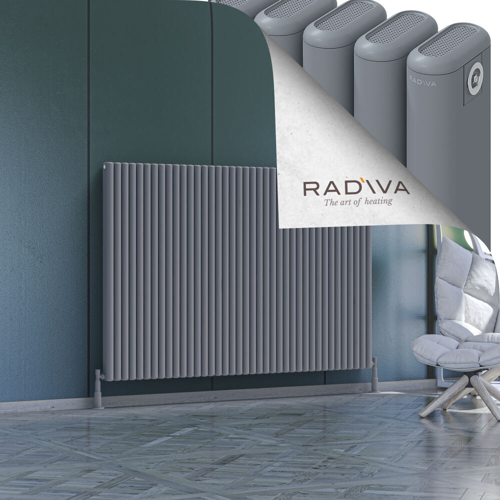 Kotto Aluminium Radiator 1200x1751 Grey - 1