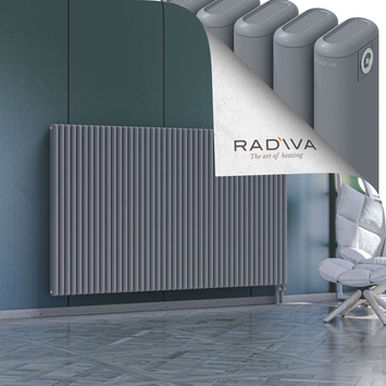 Kotto Aluminium Radiator 1200x1976 Grey Bottom Right 50mm