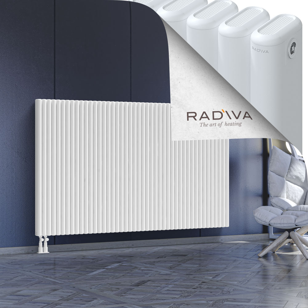 Kotto Aluminium Radiator 1200x2021 White - 3