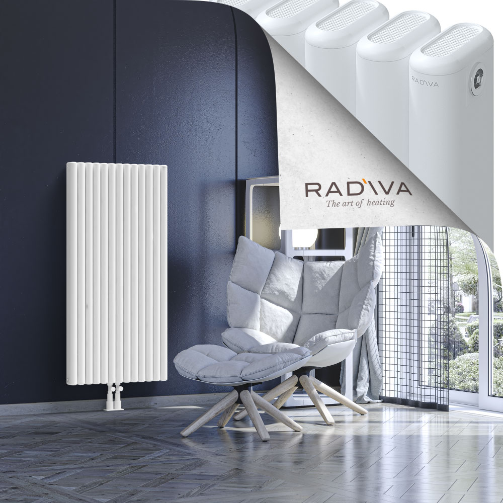 Kotto Aluminium Radiator 1200x581 White - 2