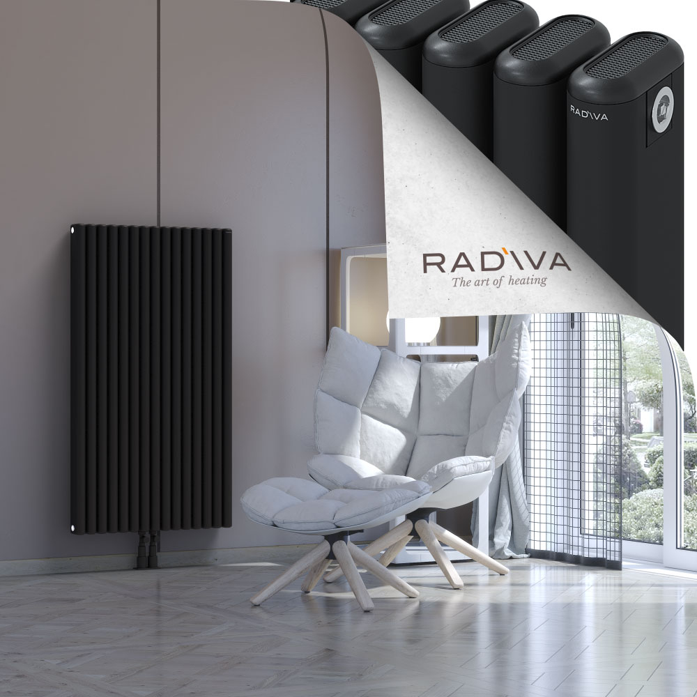 Kotto Aluminium Radiator 1200x671 Black - 2