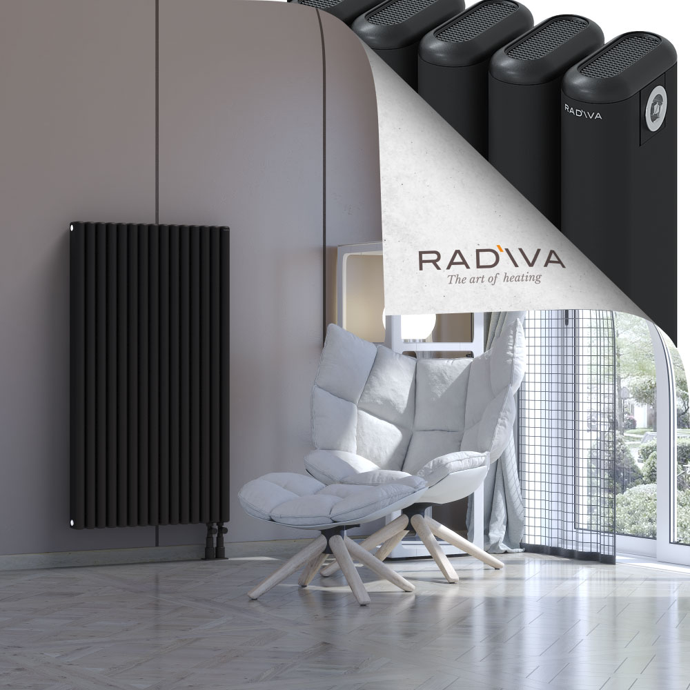 Kotto Aluminium Radiator 1200x671 Black - 4