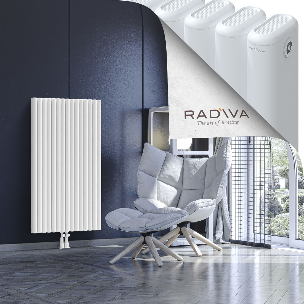Kotto Aluminium Radiator 1200x671 White - 2