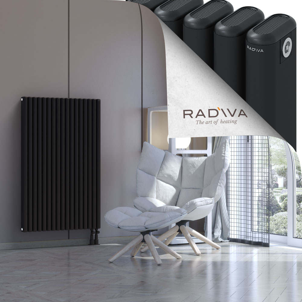Kotto Aluminium Radiator 1200x761 Black - 4