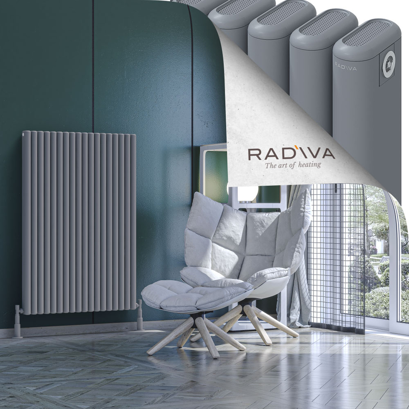 Kotto Aluminium Radiator 1200x806 Grey 
