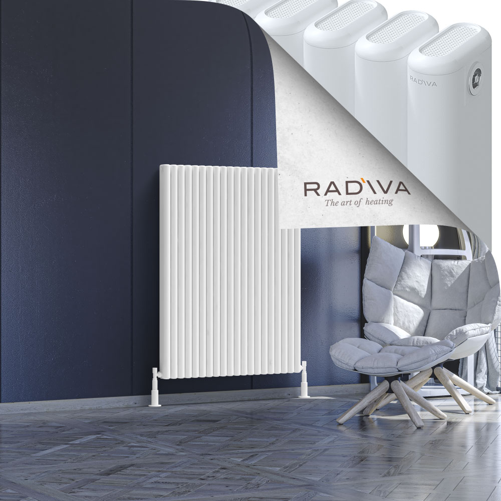 Kotto Aluminium Radiator 1200x896 White - 1