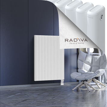 Kotto Aluminium Radiator 1200x896 White Bottom Right 50mm