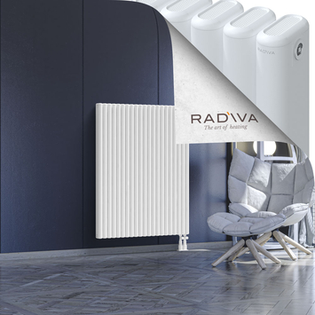 Kotto Aluminium Radiator 1200x941 White Bottom Right 50mm