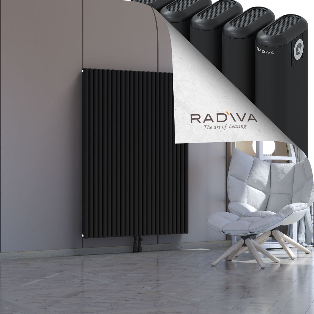 Kotto Aluminium Radiator 1500x1076 Black - 2