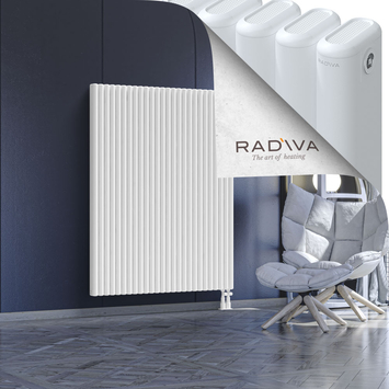 Kotto Aluminium Radiator 1500x1166 White Bottom Right 50mm