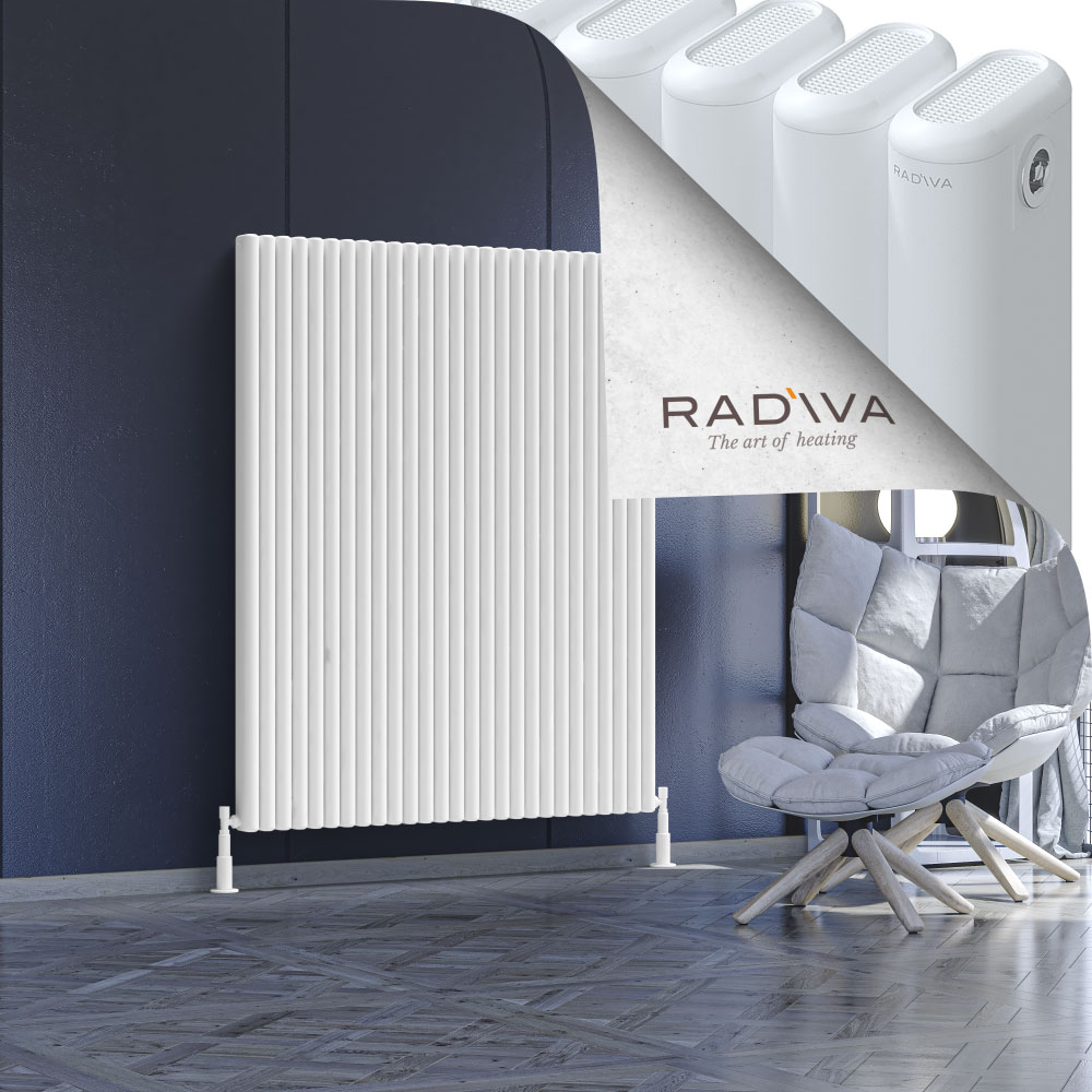Kotto Aluminium Radiator 1500x1211 White - 1