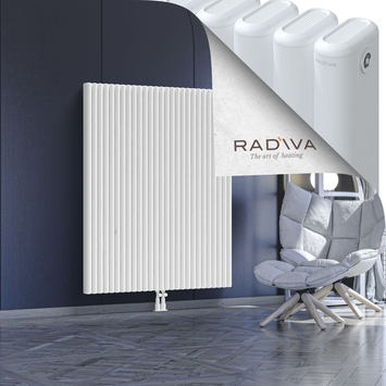 Kotto Aluminium Radiator 1500x1211 White Bottom Middle 50mm
