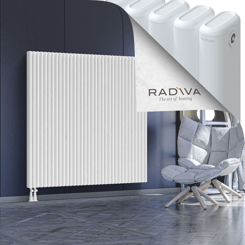 Kotto Aluminium Radiator 1500x1526 White - 3