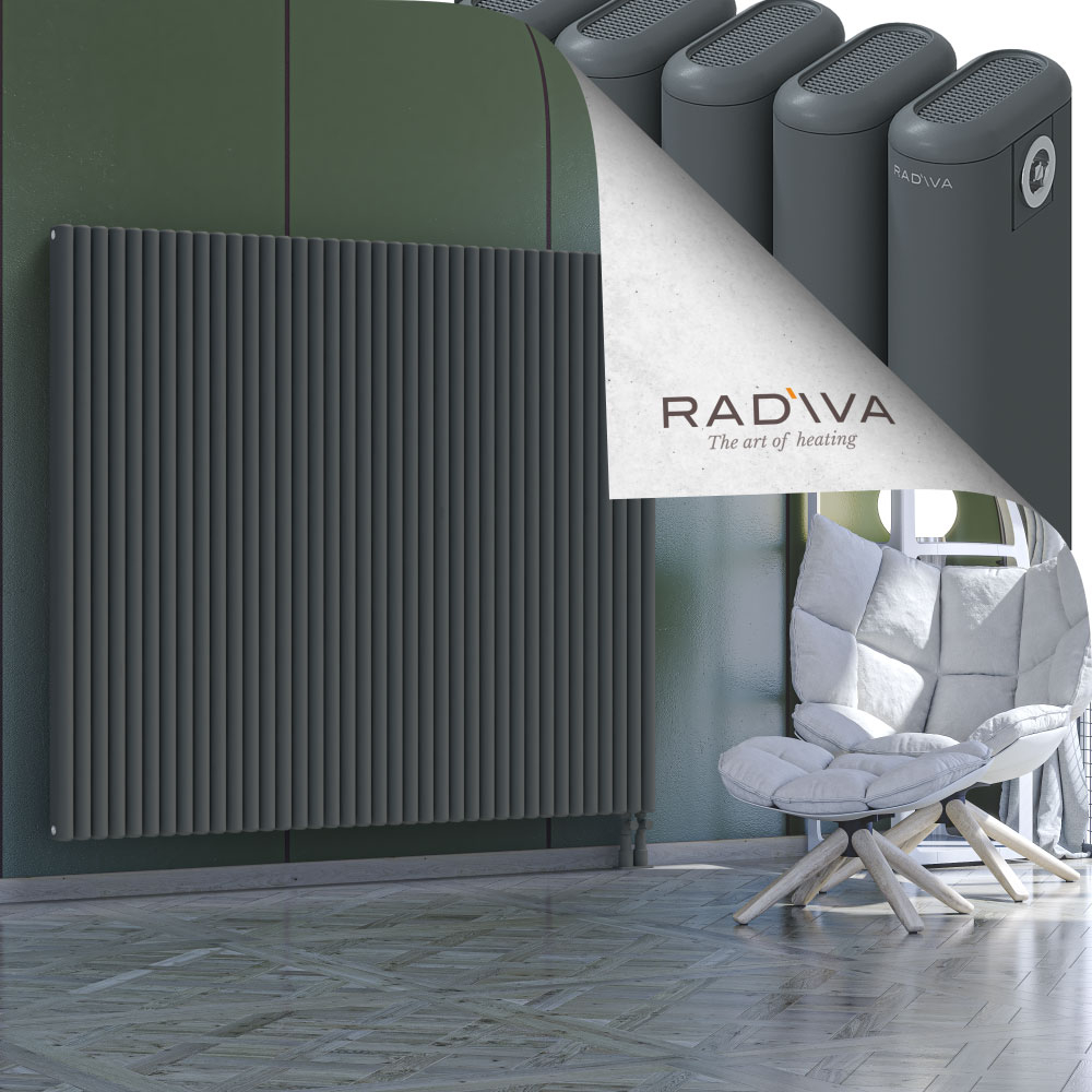 Kotto Aluminium Radiator 1500x1706 Anthracite - 4
