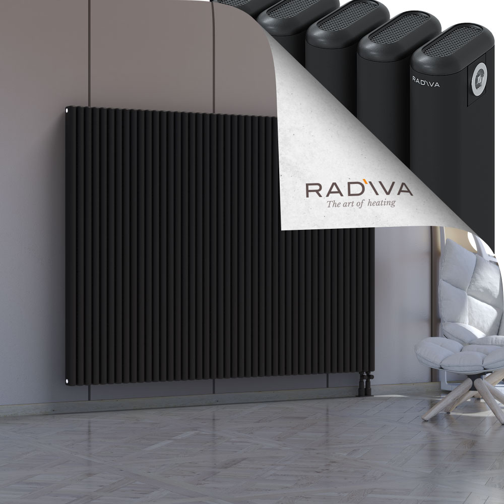Kotto Aluminium Radiator 1500x1976 Black - 4