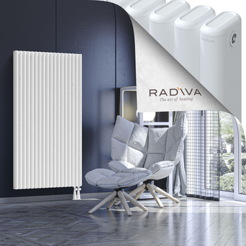 Kotto Aluminium Radiator 1500x806 White Bottom Right 50mm