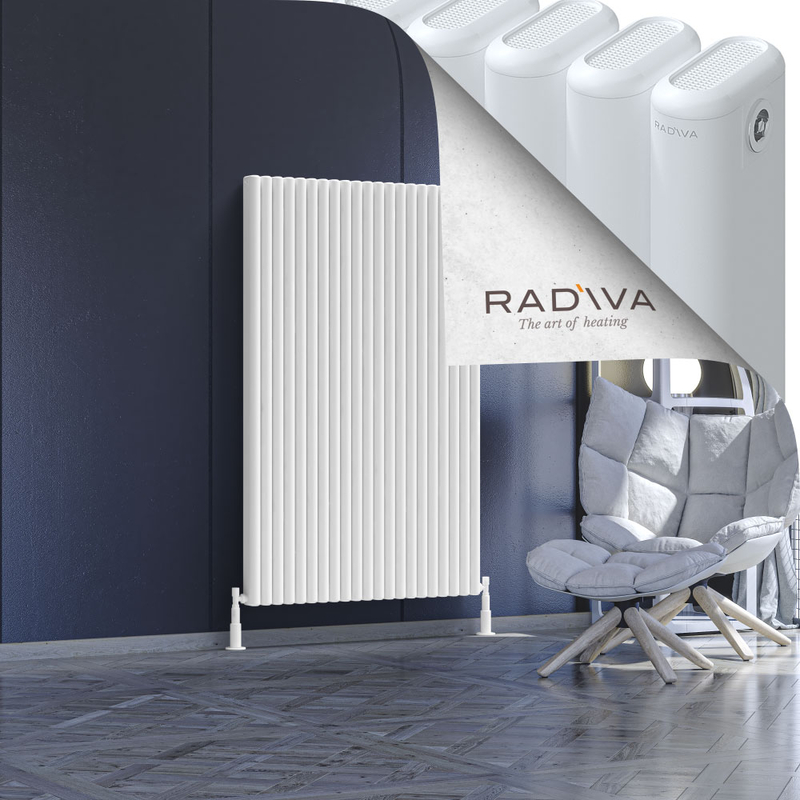 Kotto Aluminium Radiator 1500x941 White 