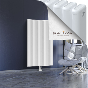 Kotto Aluminium Radiator 1500x941 White Bottom Middle 50mm