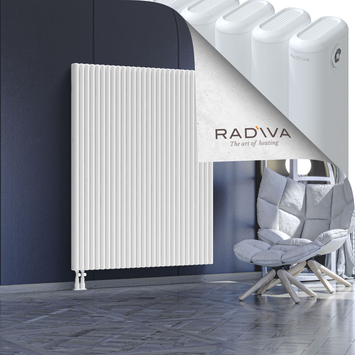 Kotto Aluminium Radiator 1600x1256 White Bottom Left 50mm