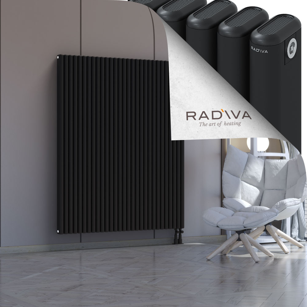 Kotto Aluminium Radiator 1600x1301 Black - 4