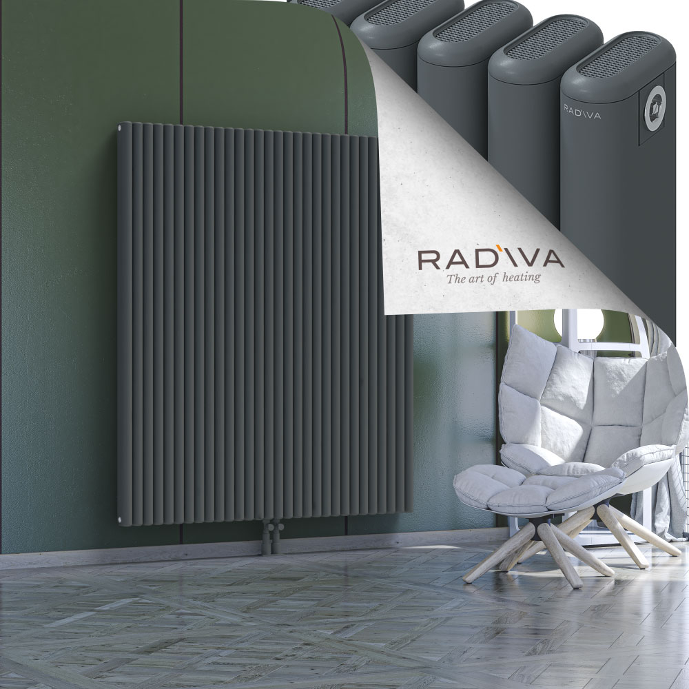 Kotto Aluminium Radiator 1600x1346 Anthracite - 2