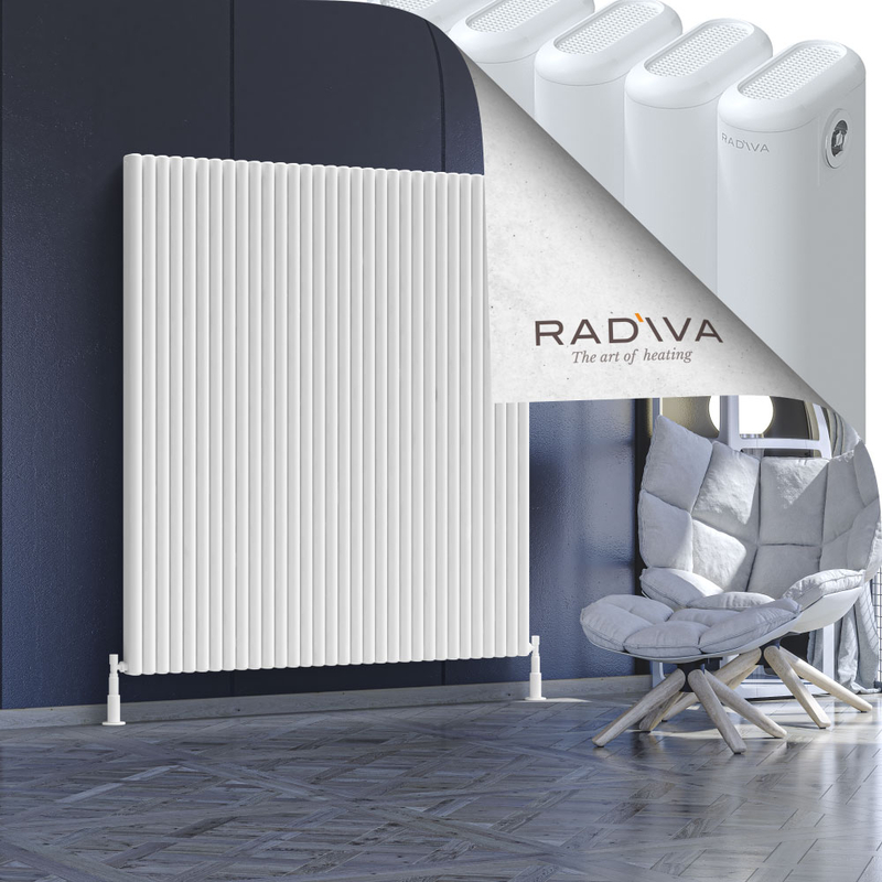 Kotto Aluminium Radiator 1600x1436 White 