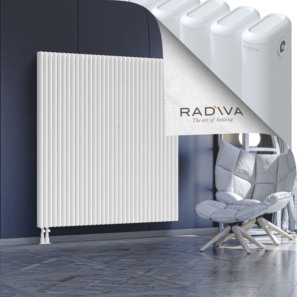 Kotto Aluminium Radiator 1600x1481 White - 3