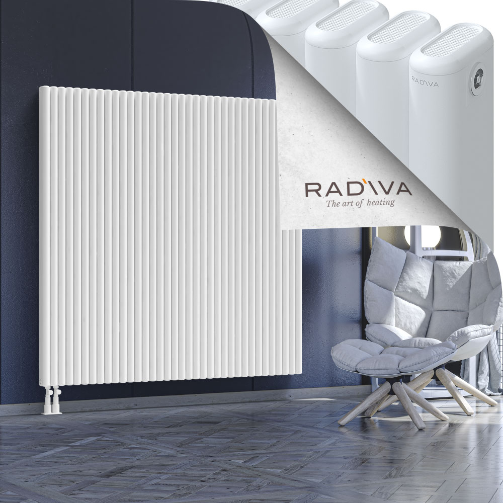 Kotto Aluminium Radiator 1600x1616 White - 3