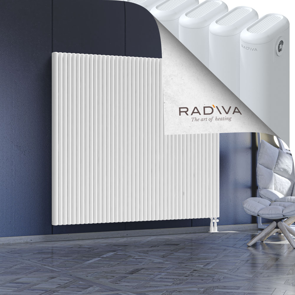 Kotto Aluminium Radiator 1600x1841 White - 4