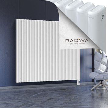 Kotto Aluminium Radiator 1600x1931 White Bottom Right 50mm
