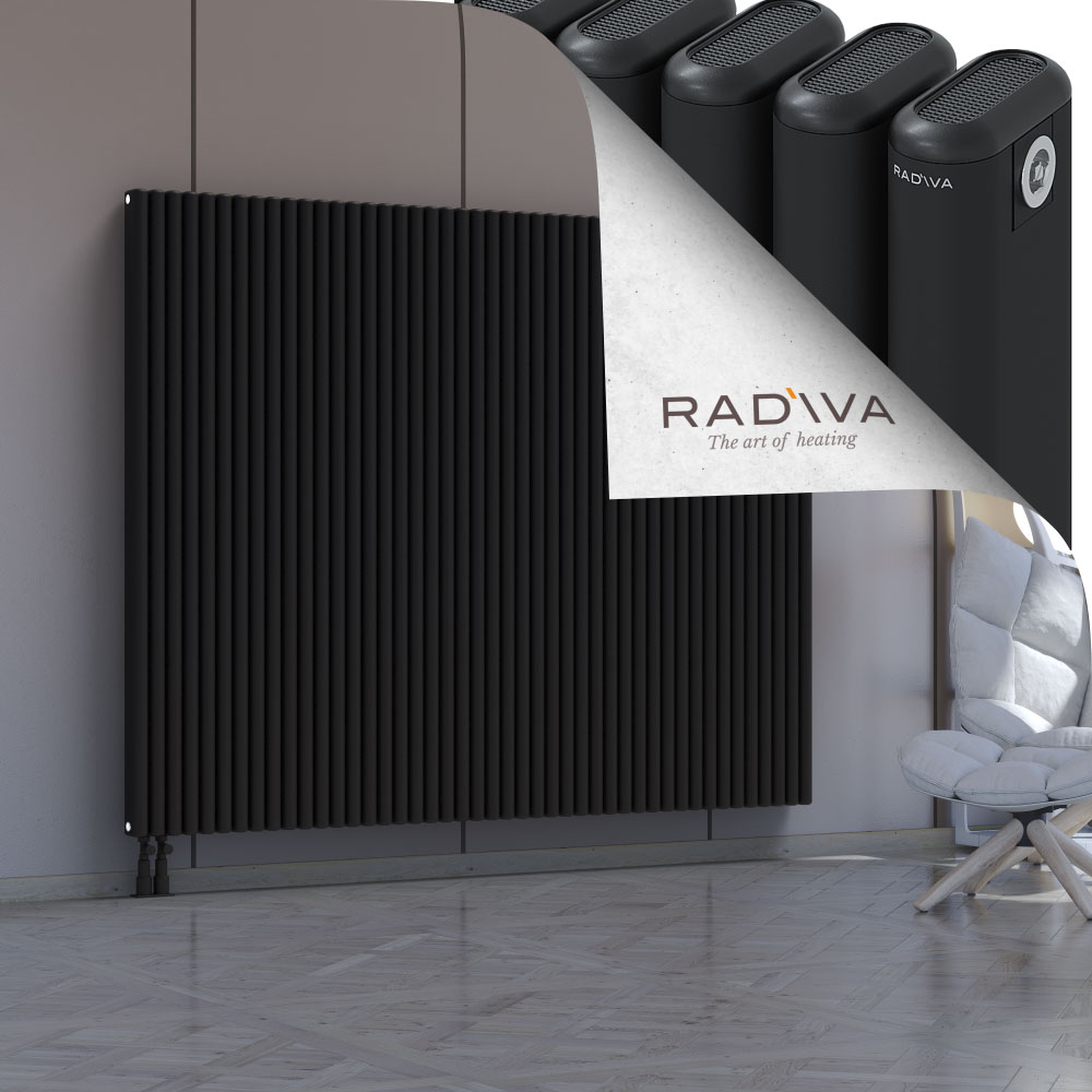 Kotto Aluminium Radiator 1600x2021 Black - 3
