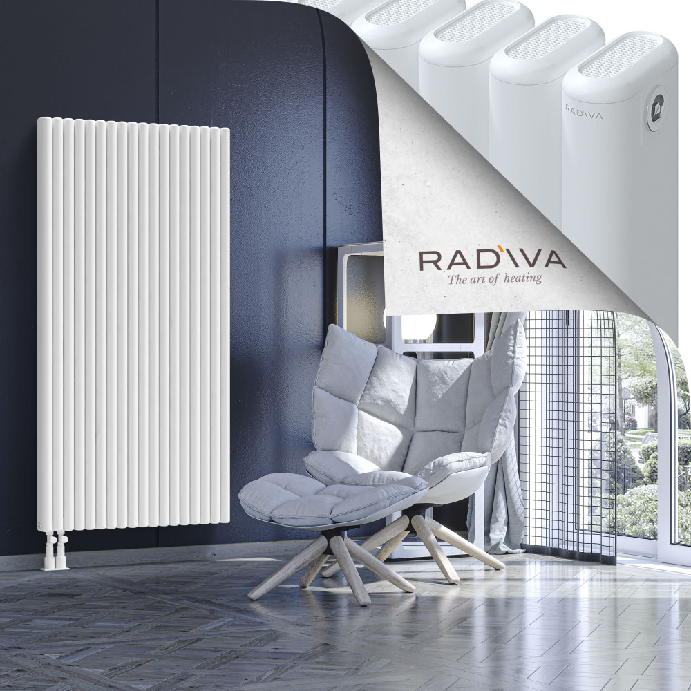 Kotto Aluminium Radiator 1600x806 White - 3