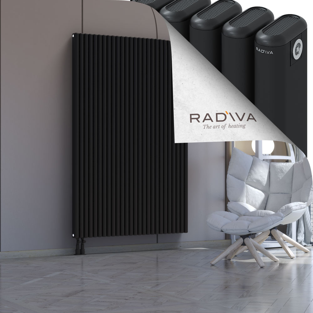 Kotto Aluminium Radiator 1800x1166 Black - 3