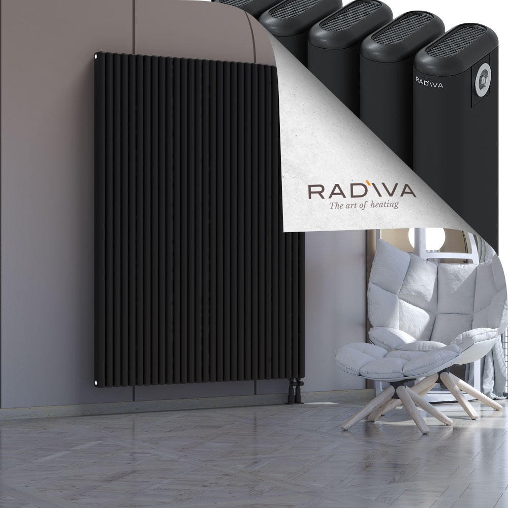 Kotto Aluminium Radiator 1800x1301 Black - 4
