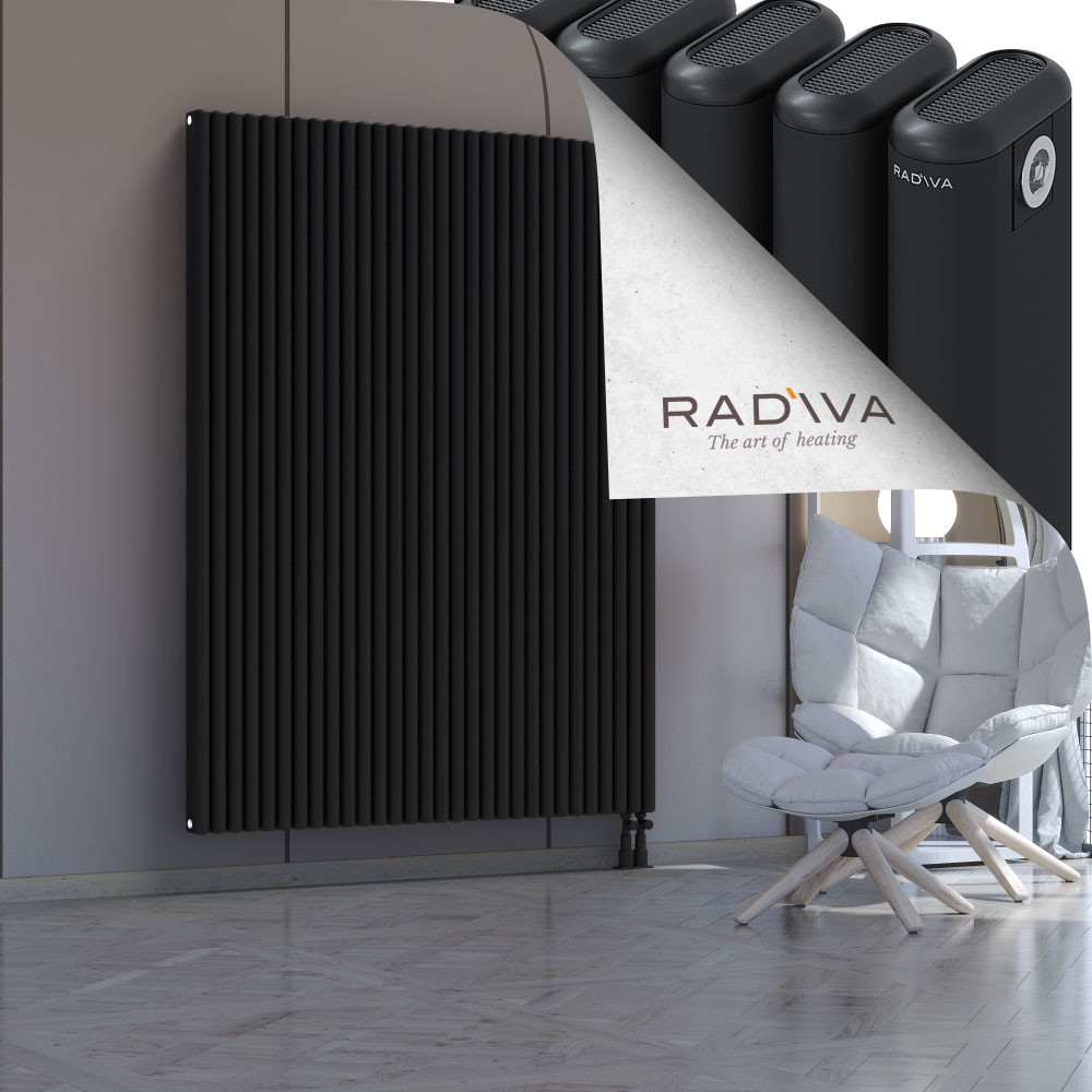 Kotto Aluminium Radiator 1800x1346 Black - 4